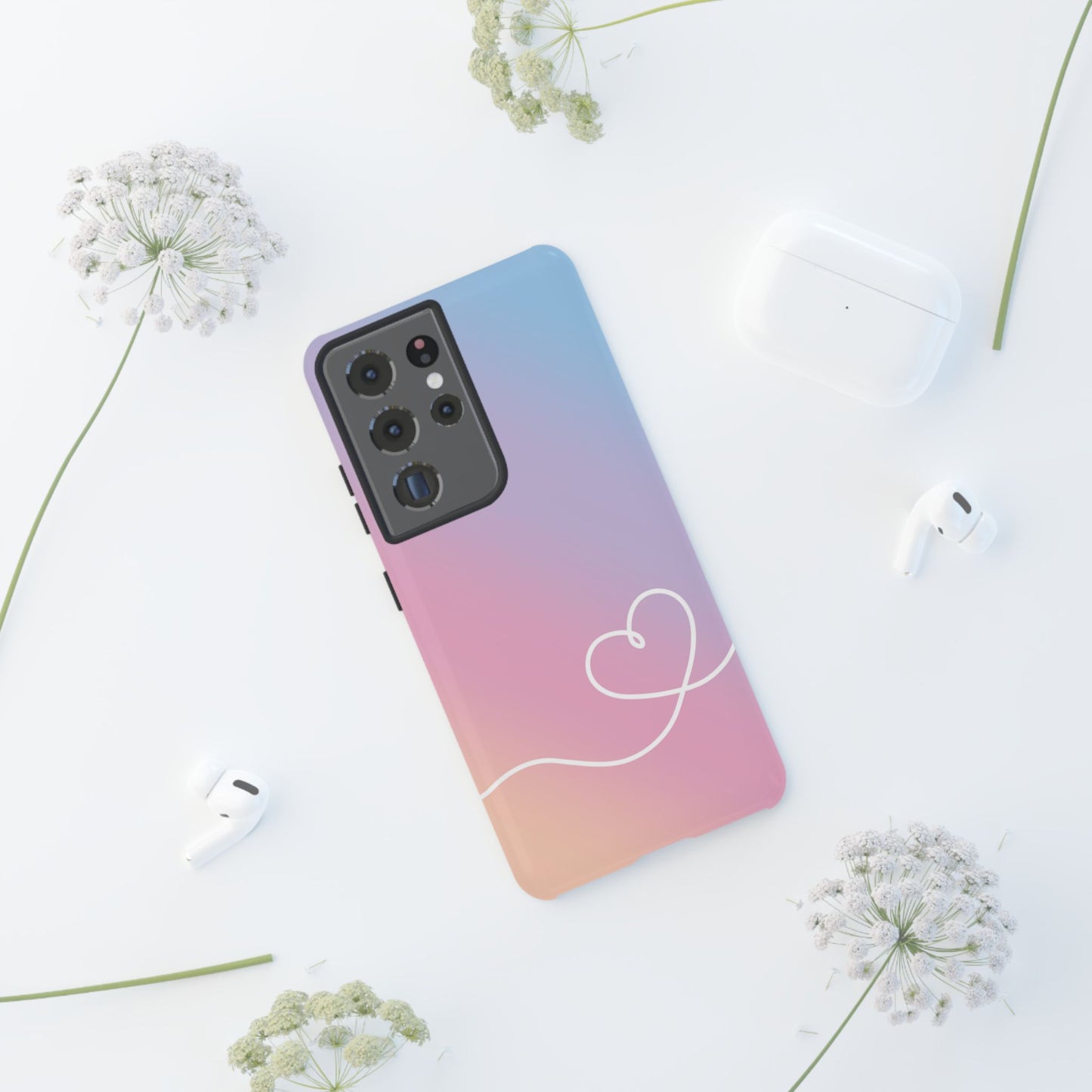 Soft Sunset Ombre Tough Phone Case