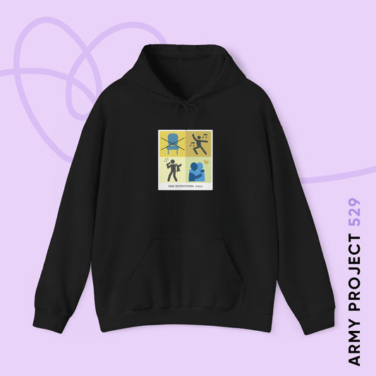 Jimin Hoodie - Funny Fanmade BTS Merch - Care Instructions - Cozy Unisex Sweatshirt