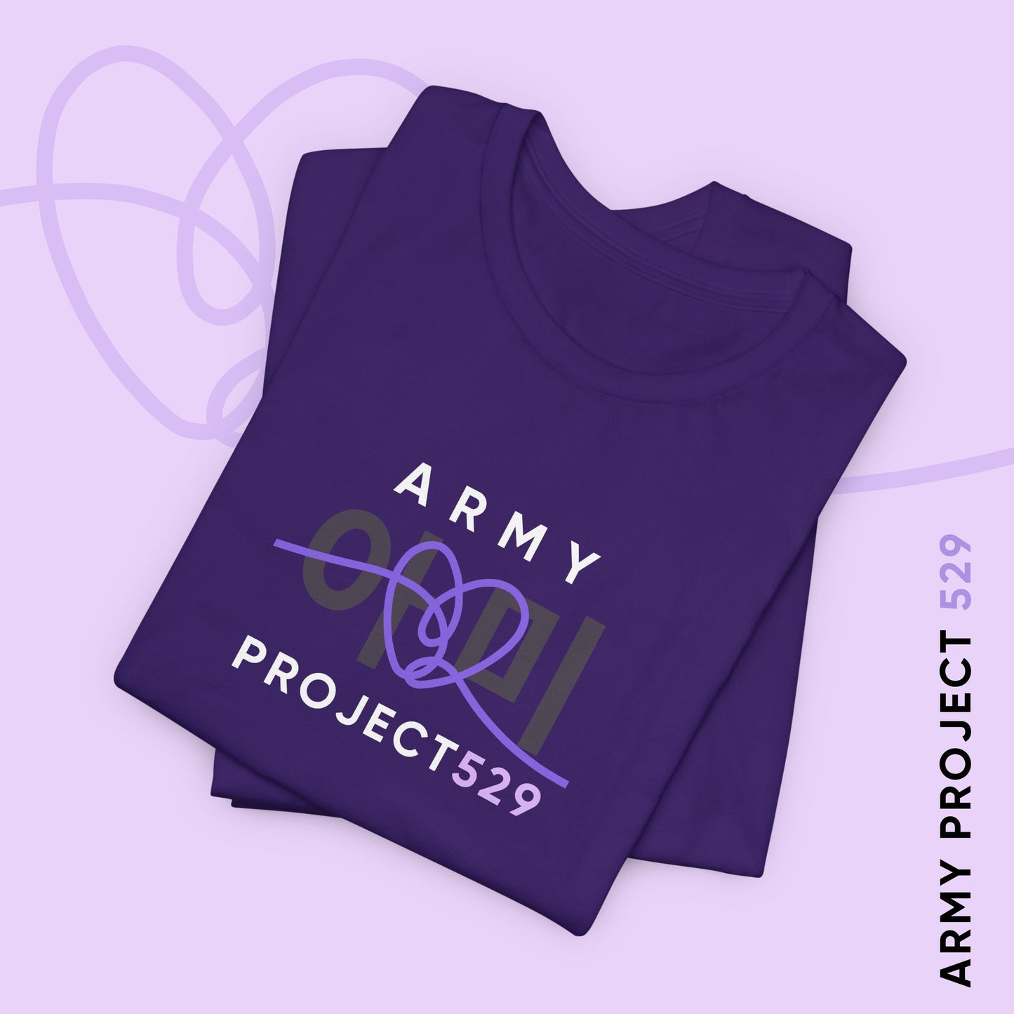 ARMY Project 529 Unisex Jersey Short Sleeve Tee
