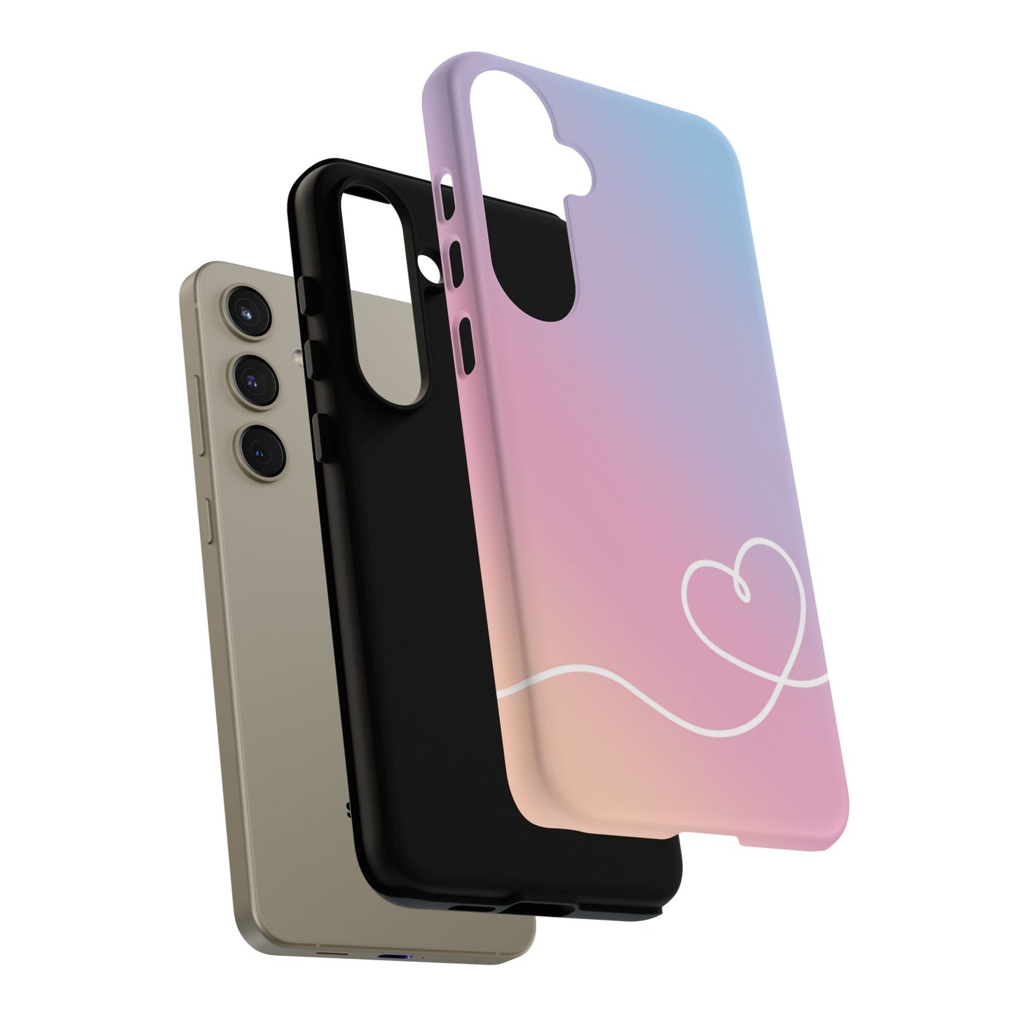 Soft Sunset Ombre Tough Phone Case