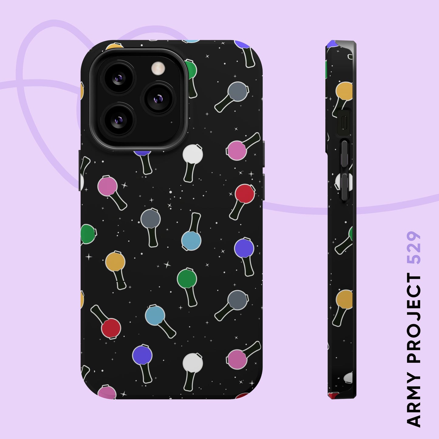 Ma City Map Lightstick Magnetic Tough Phone Case