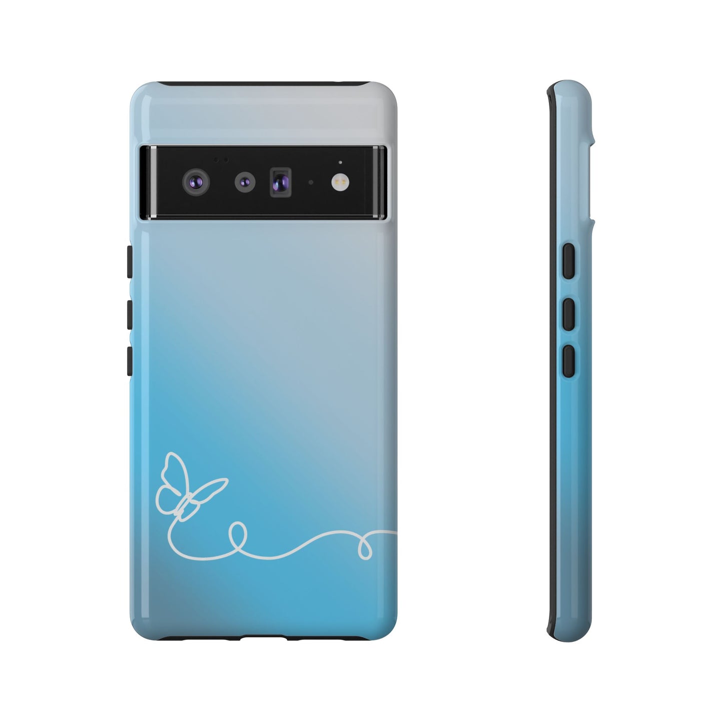 Clear Sunrise Ombre Tough Phone Case