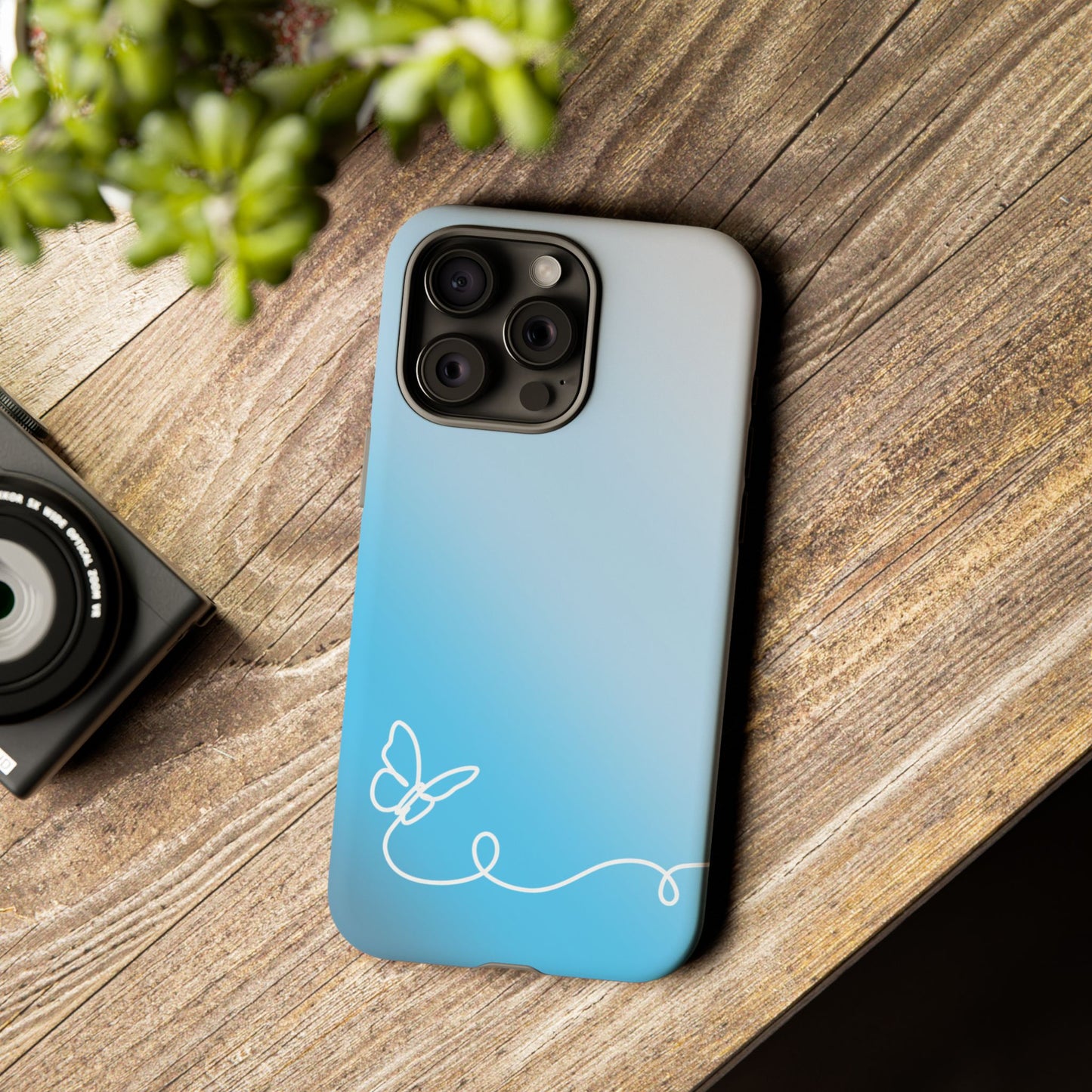 Clear Sunrise Ombre Tough Phone Case