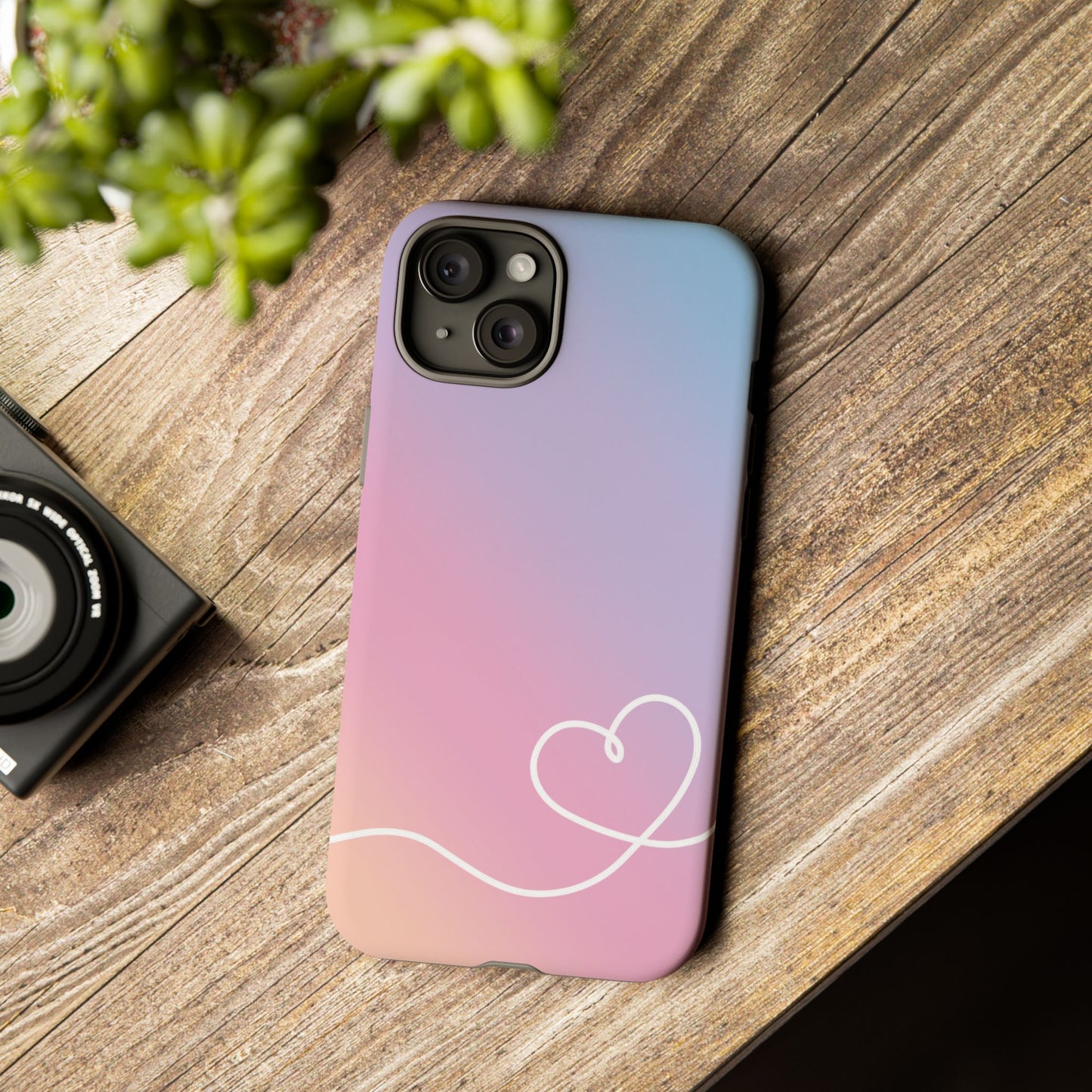 Soft Sunset Ombre Tough Phone Case