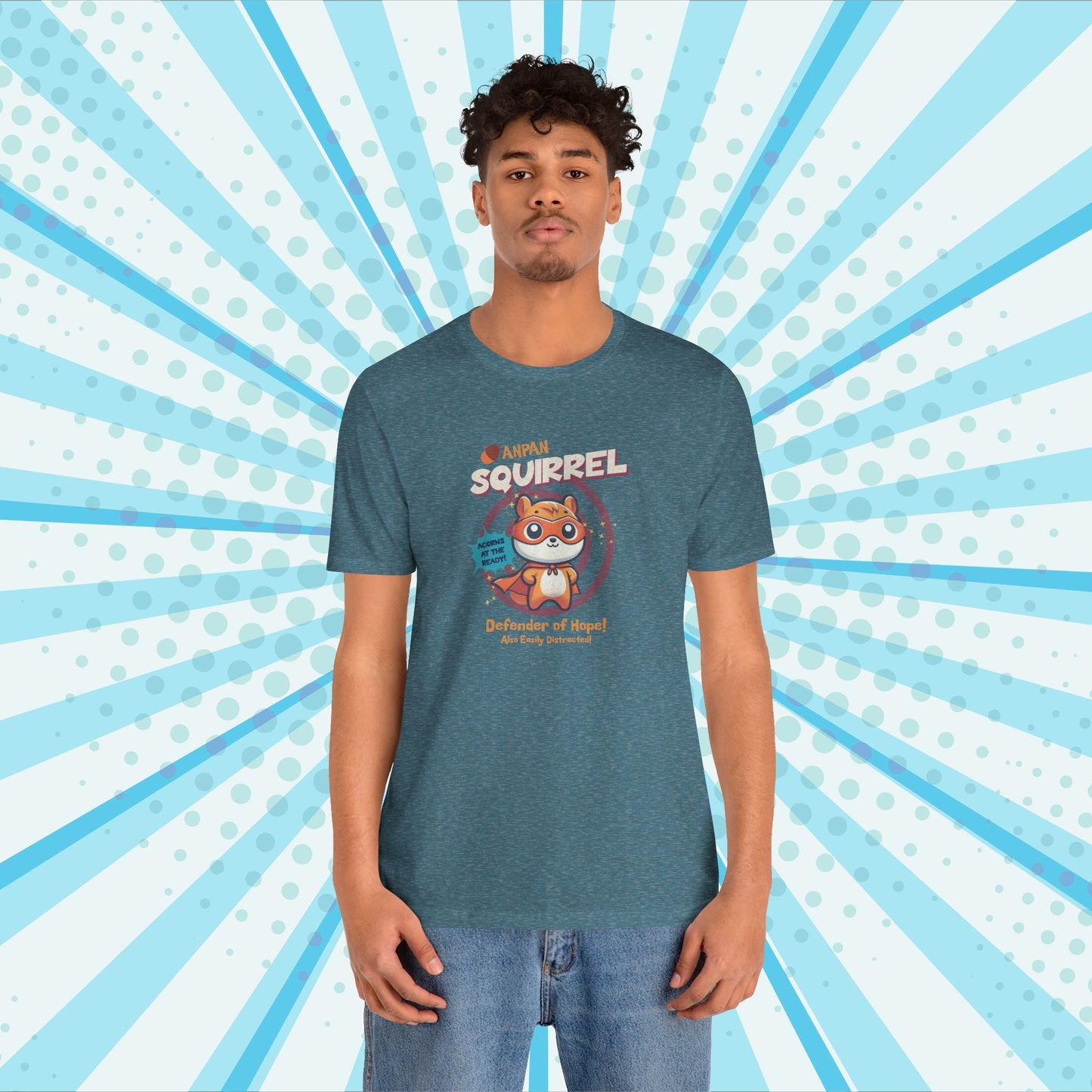 Anpansquirrel Unisex Jersey Short Sleeve Tee