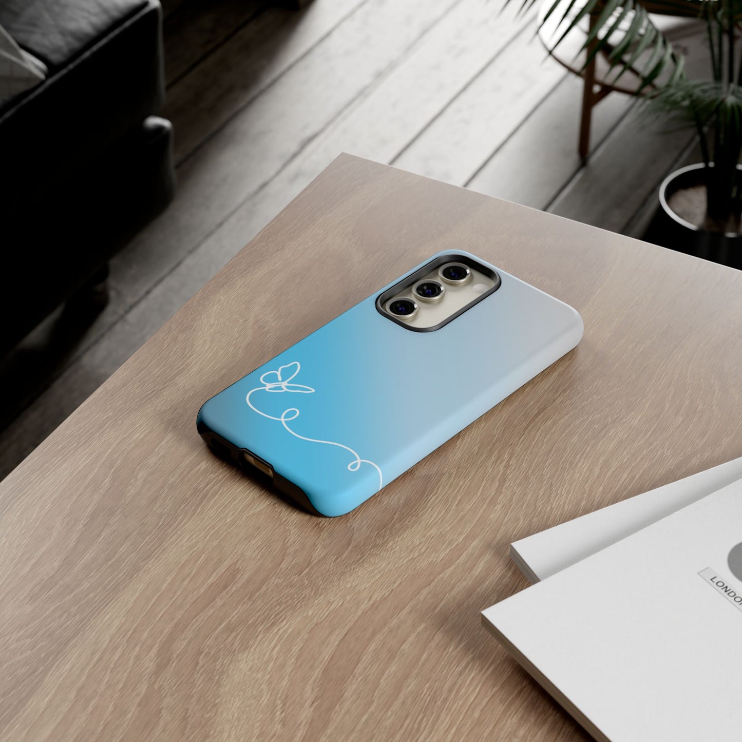 Clear Sunrise Ombre Tough Phone Case