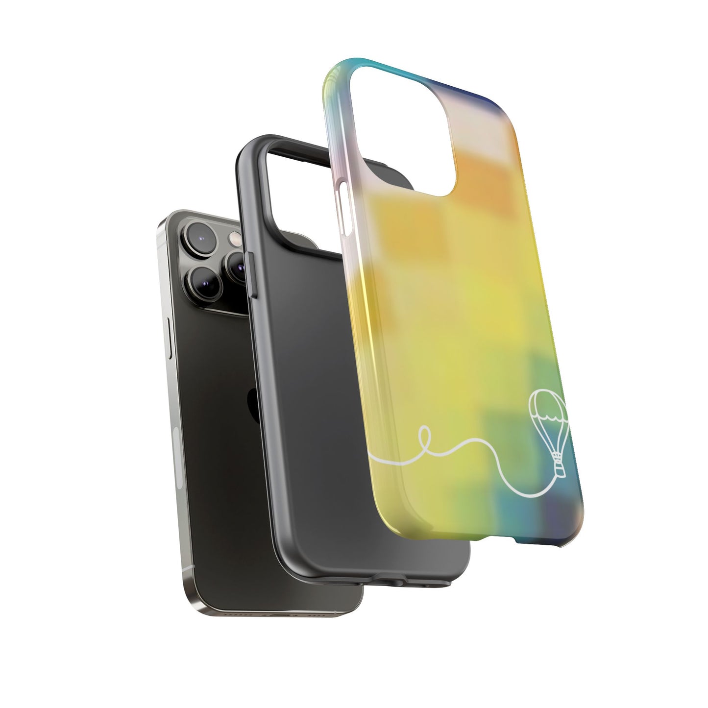 Clear Afternoon Ombre Tough Phone Case