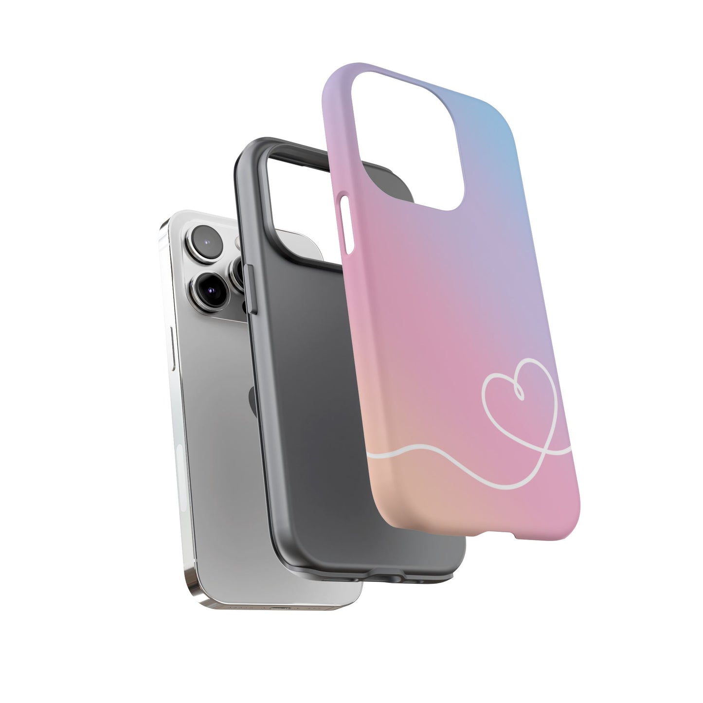 Soft Sunset Ombre Tough Phone Case