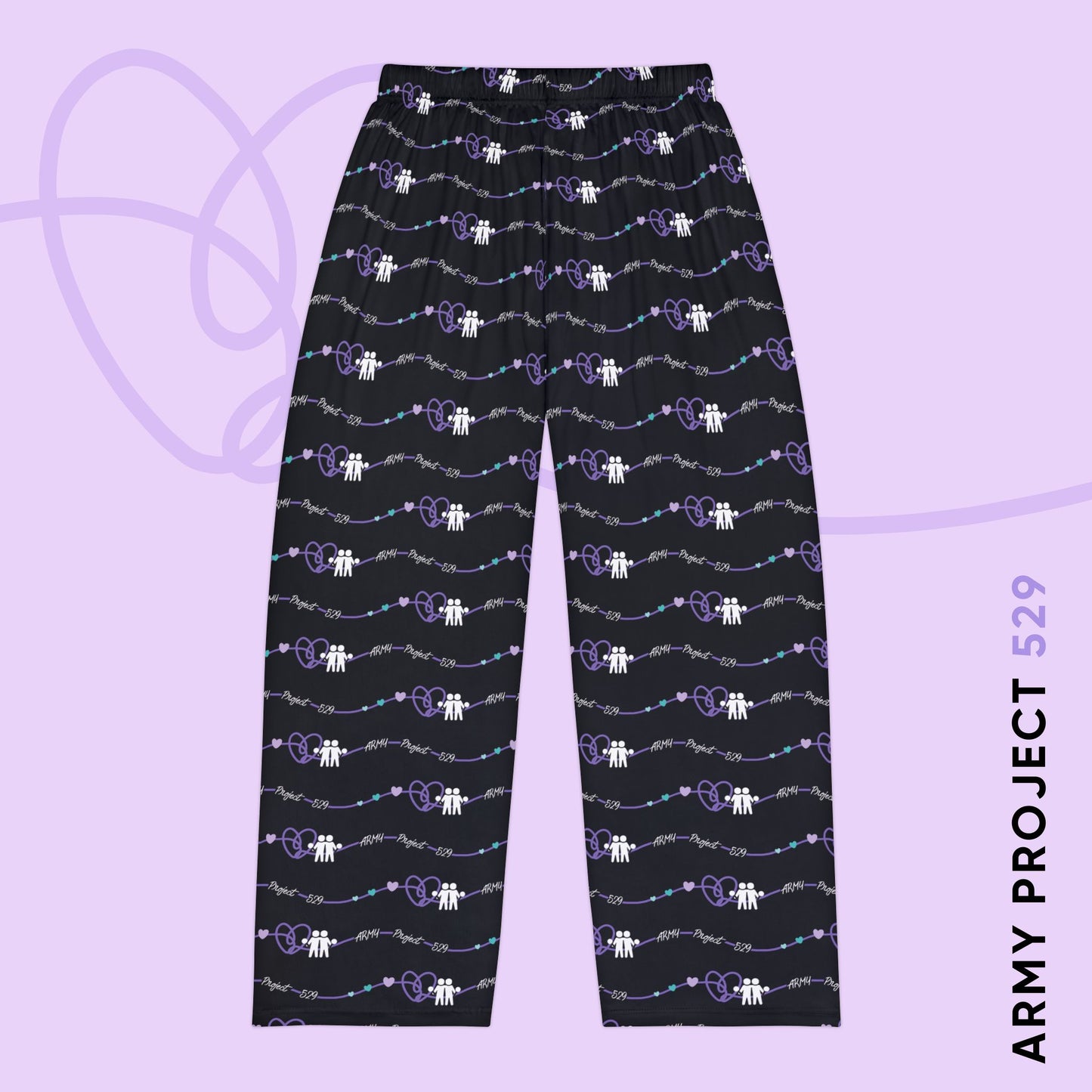 AP529 Heartline Logo Unisex Pajama Pants