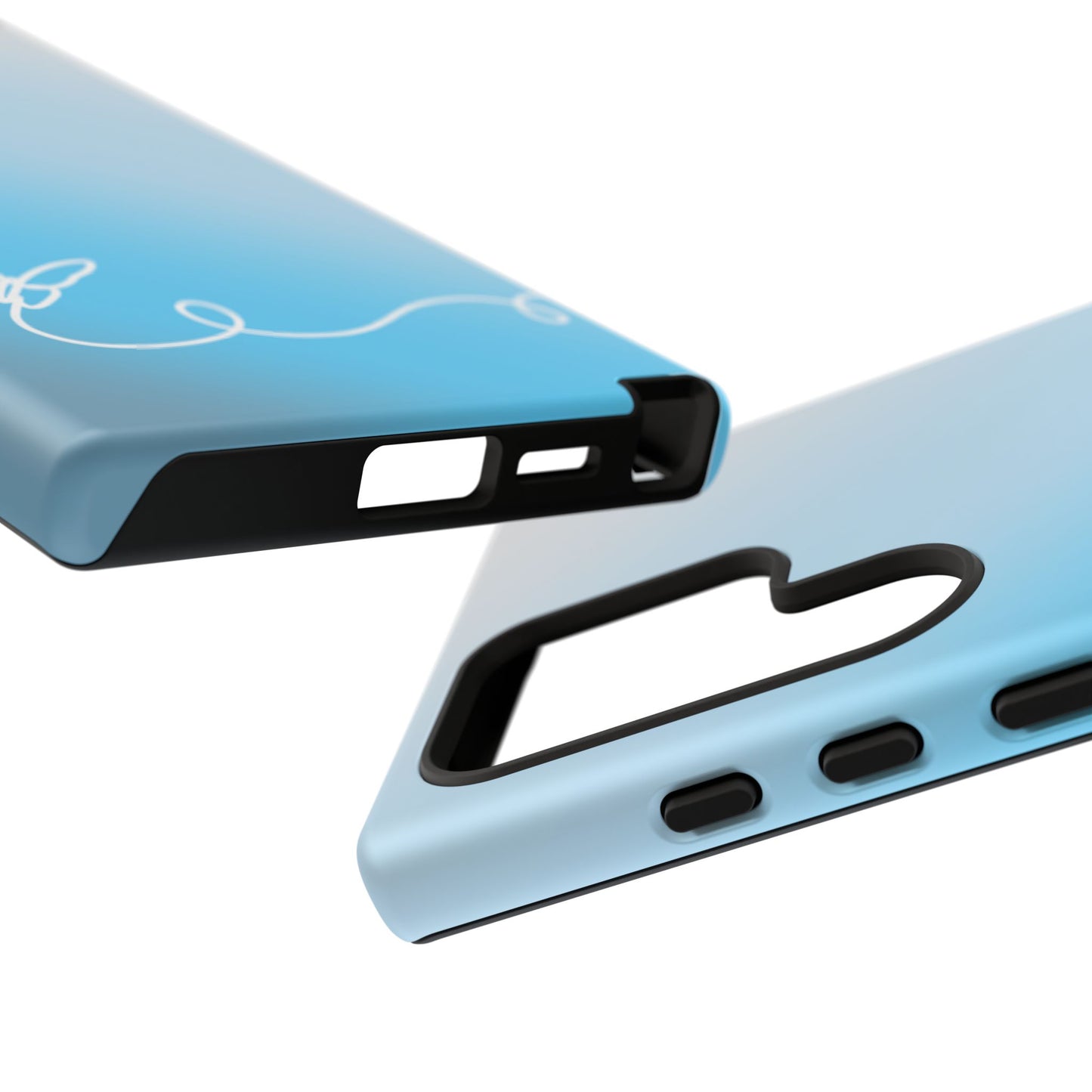 Clear Sunrise Ombre Tough Phone Case