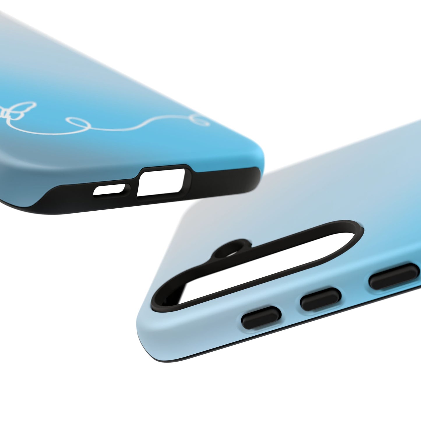 Clear Sunrise Ombre Tough Phone Case