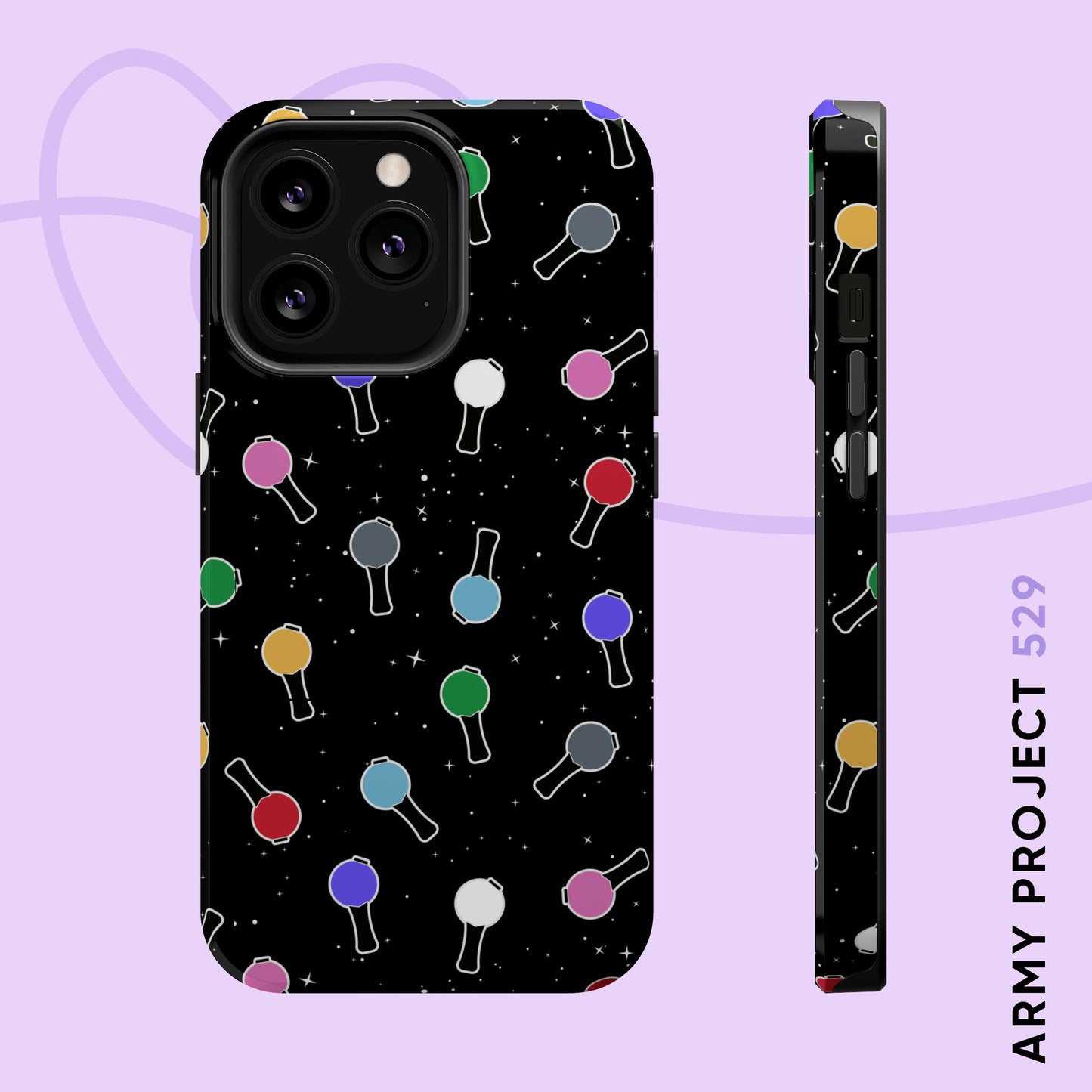 Ma City Map Lightstick Magnetic Tough Phone Case