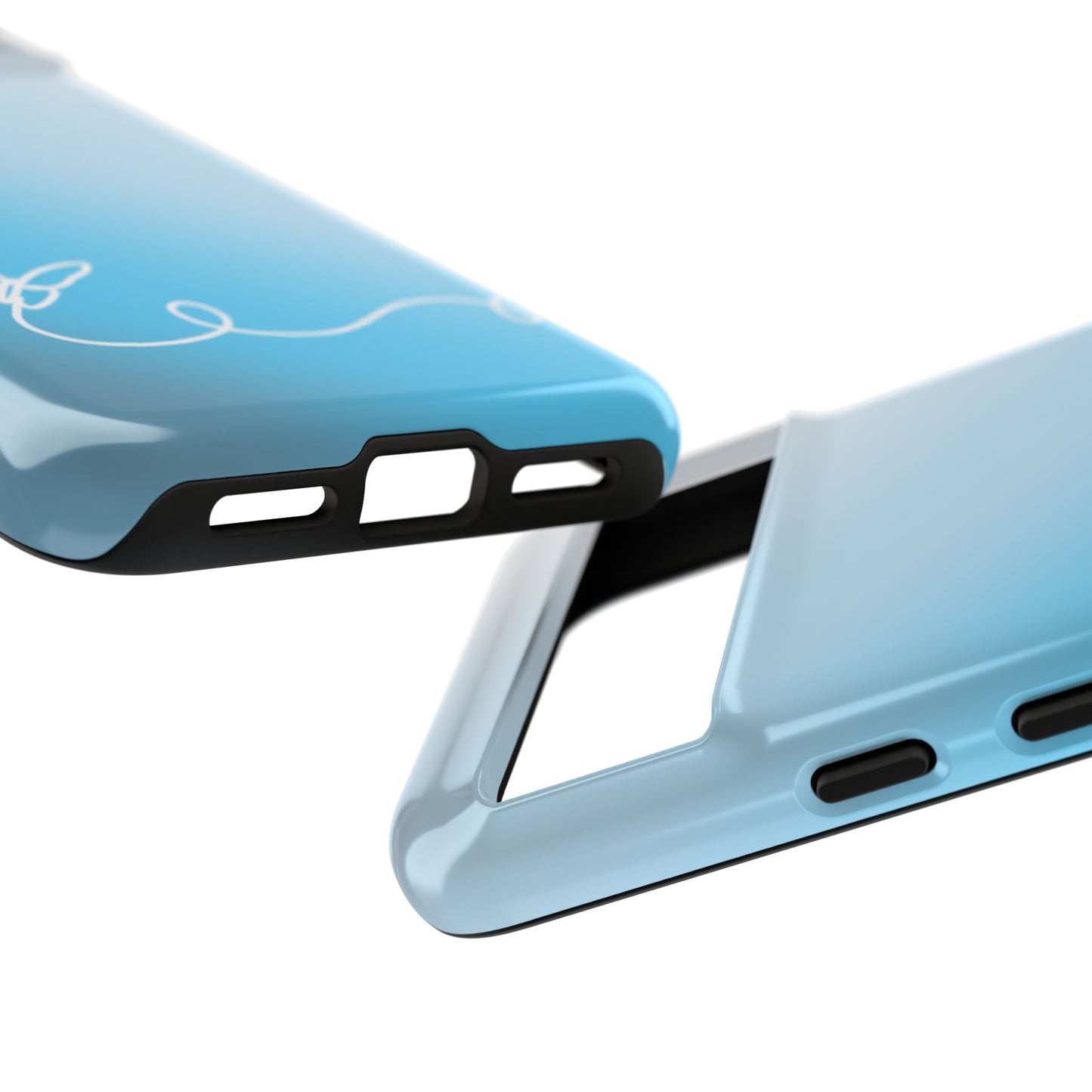Clear Sunrise Ombre Tough Phone Case
