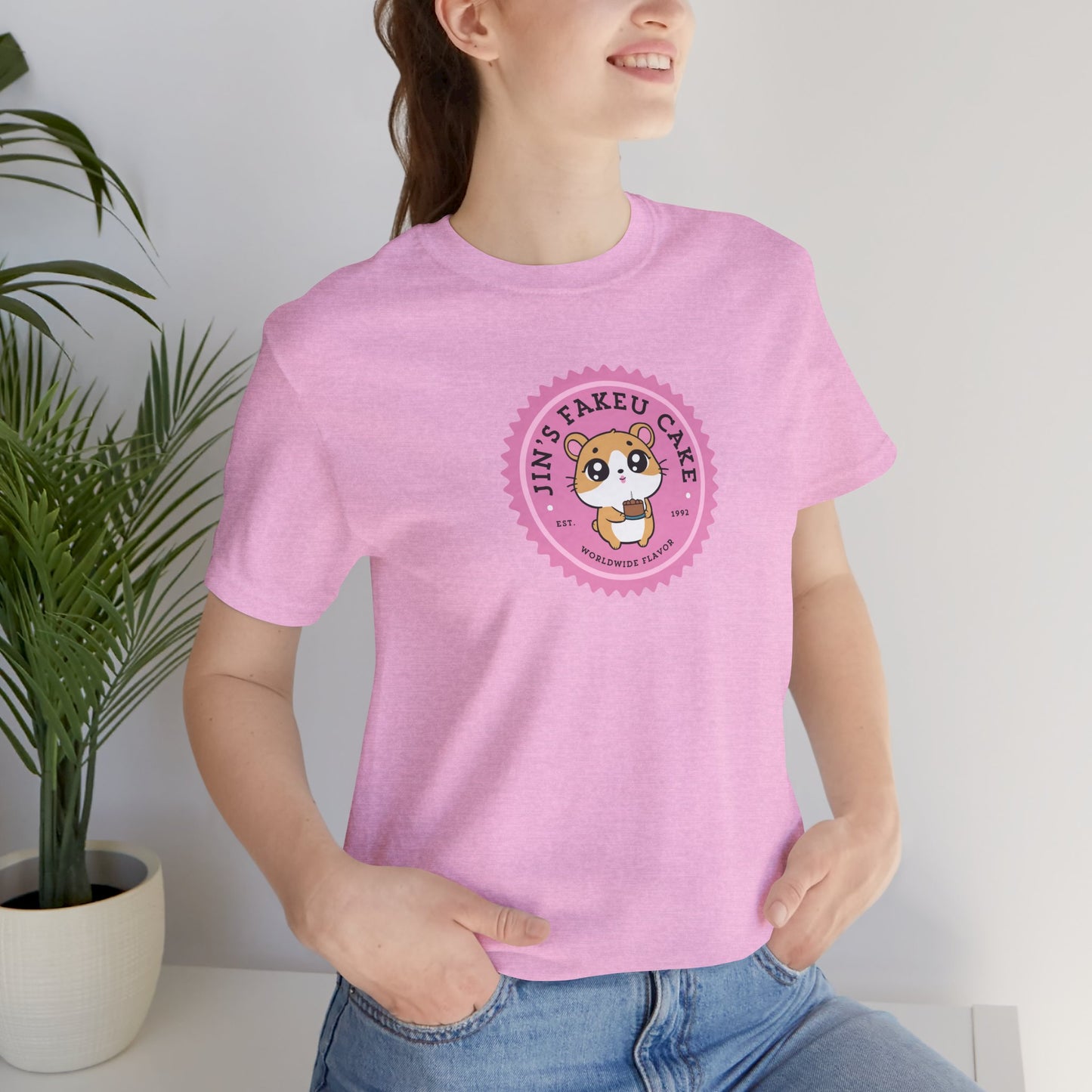 Jin Fakeu Cake Unisex Jersey Short Sleeve Tee