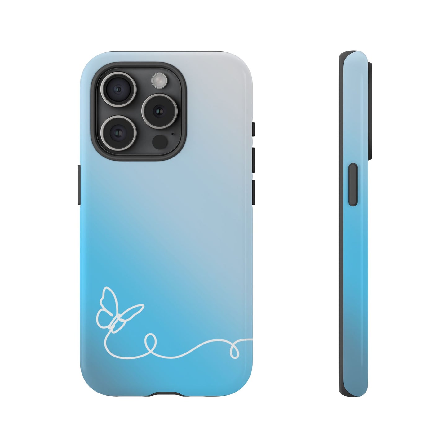 Clear Sunrise Ombre Tough Phone Case