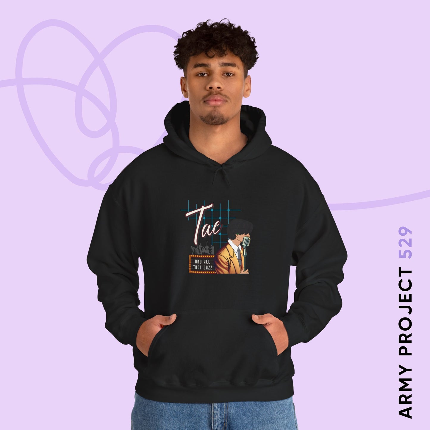 Taehyung 1950s Retro Series Unisex Heavy Blend™ Hoodie