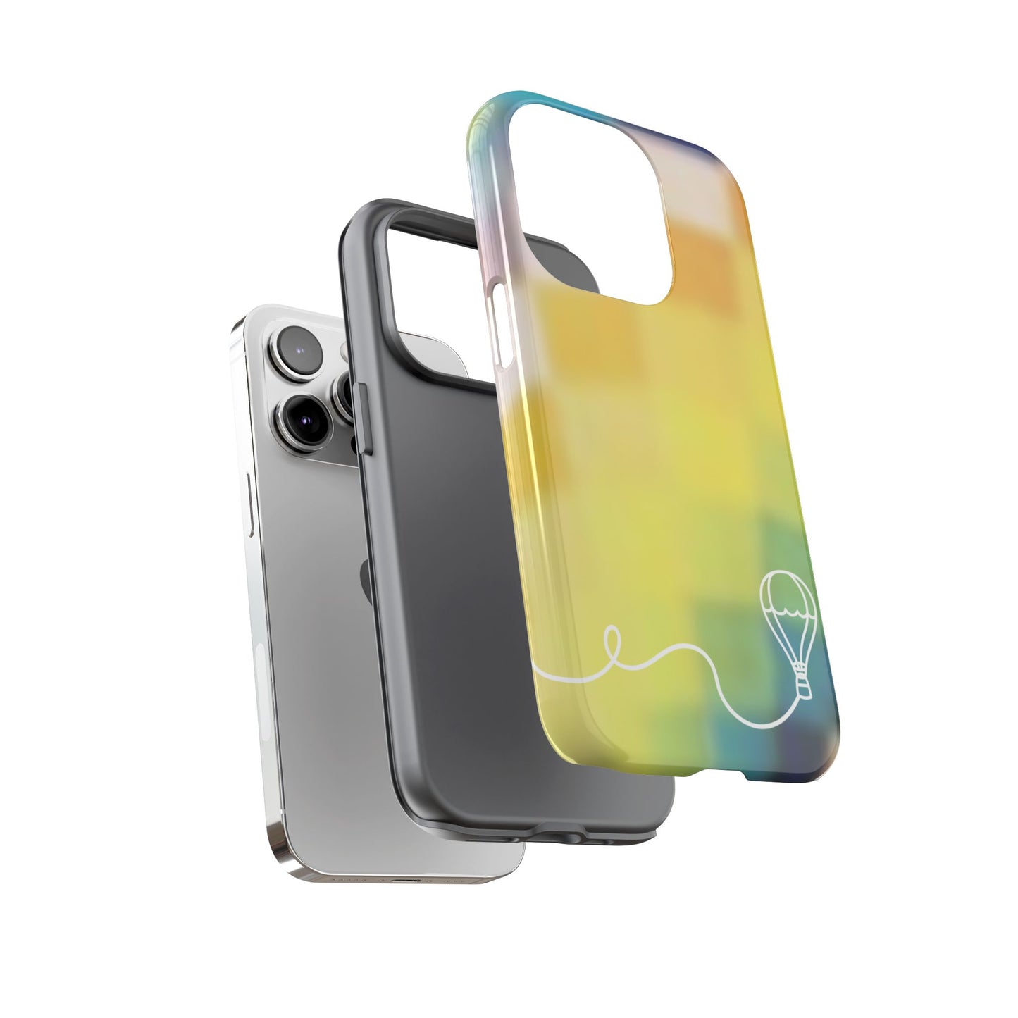 Clear Afternoon Ombre Tough Phone Case