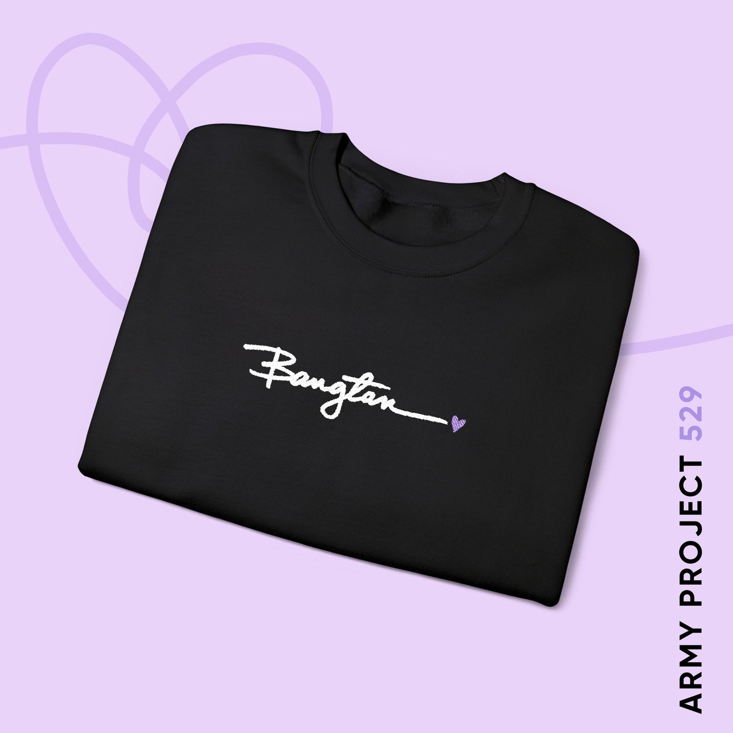Handwritten Bangtan Unisex Heavy Blend™ Crewneck Sweatshirt