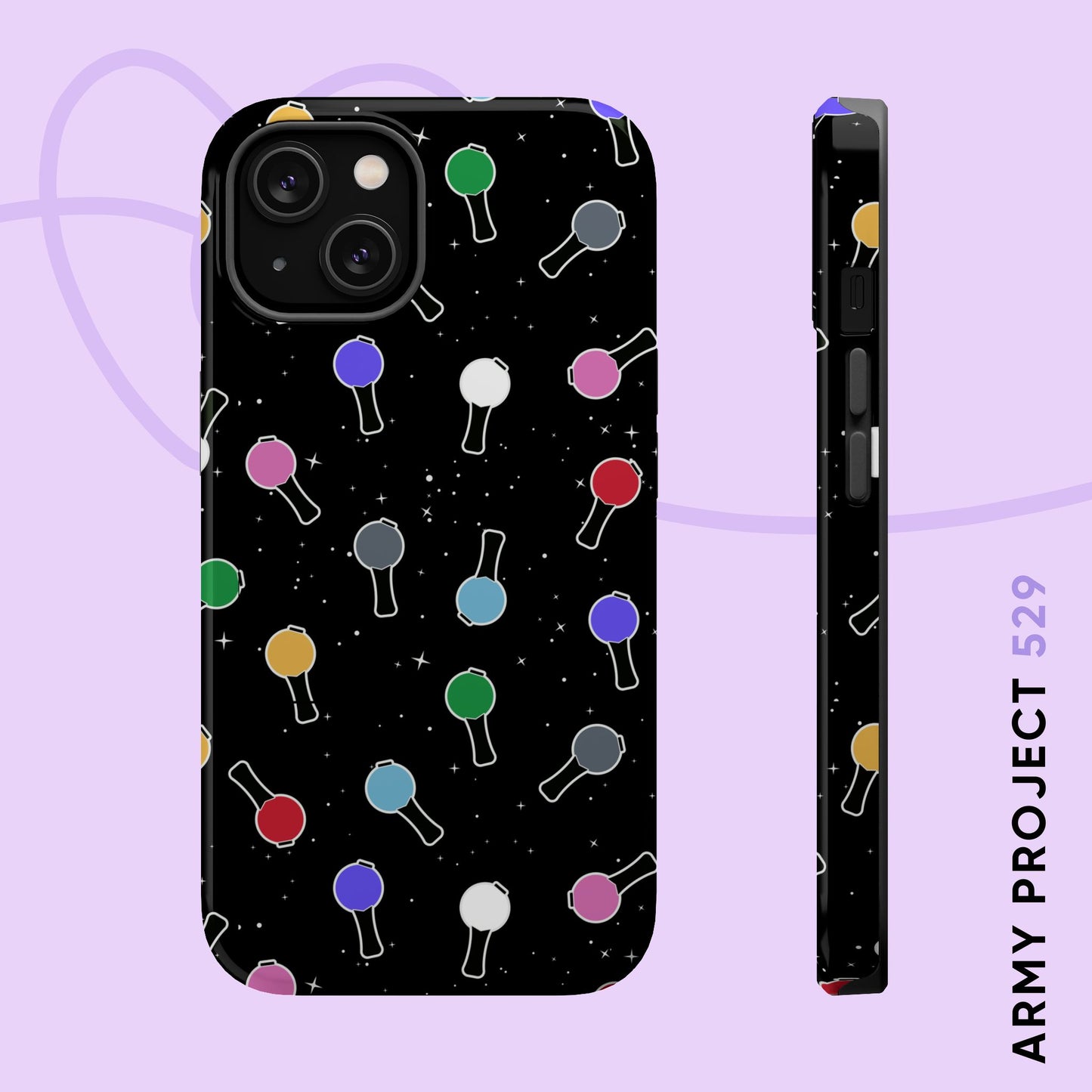Ma City Map Lightstick Magnetic Tough Phone Case