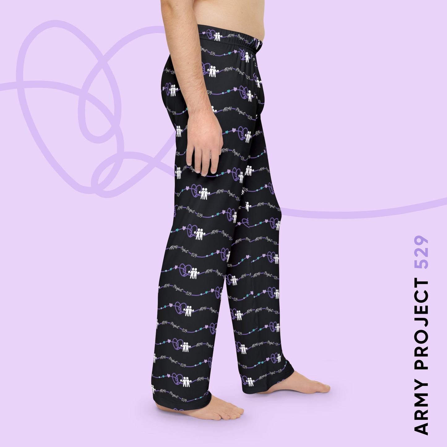 AP529 Heartline Logo Unisex Pajama Pants