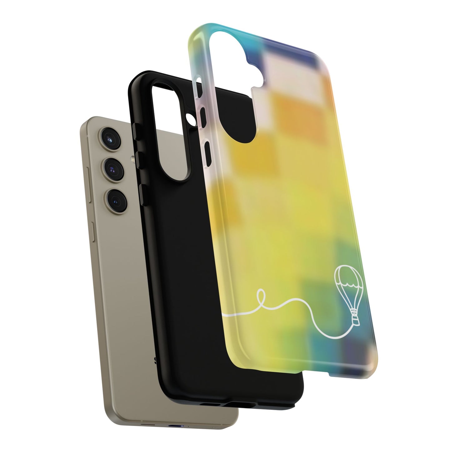 Clear Afternoon Ombre Tough Phone Case