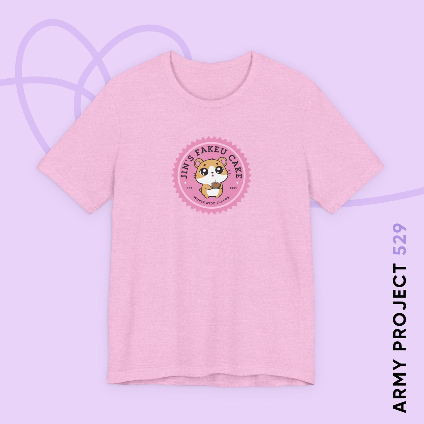 Jin Fakeu Cake Unisex Jersey Short Sleeve Tee