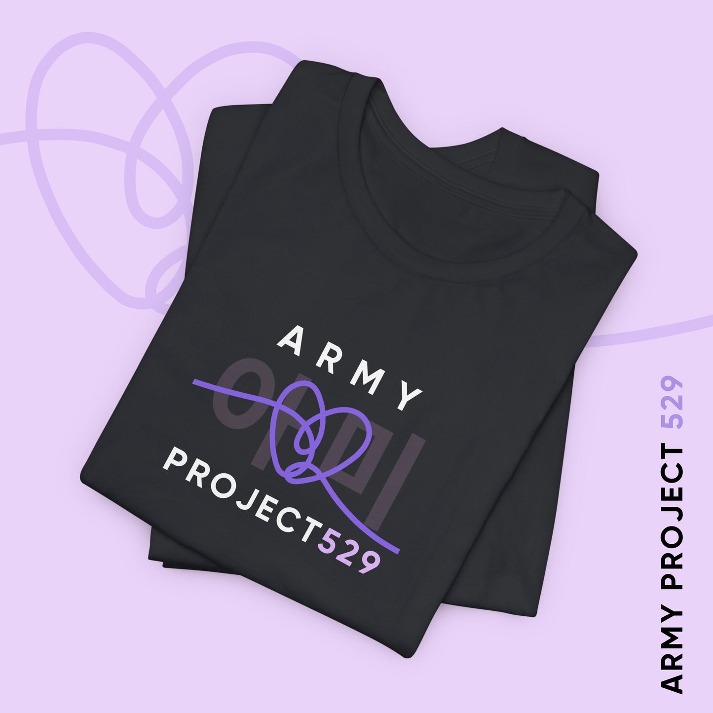 ARMY Project 529 Unisex Jersey Short Sleeve Tee