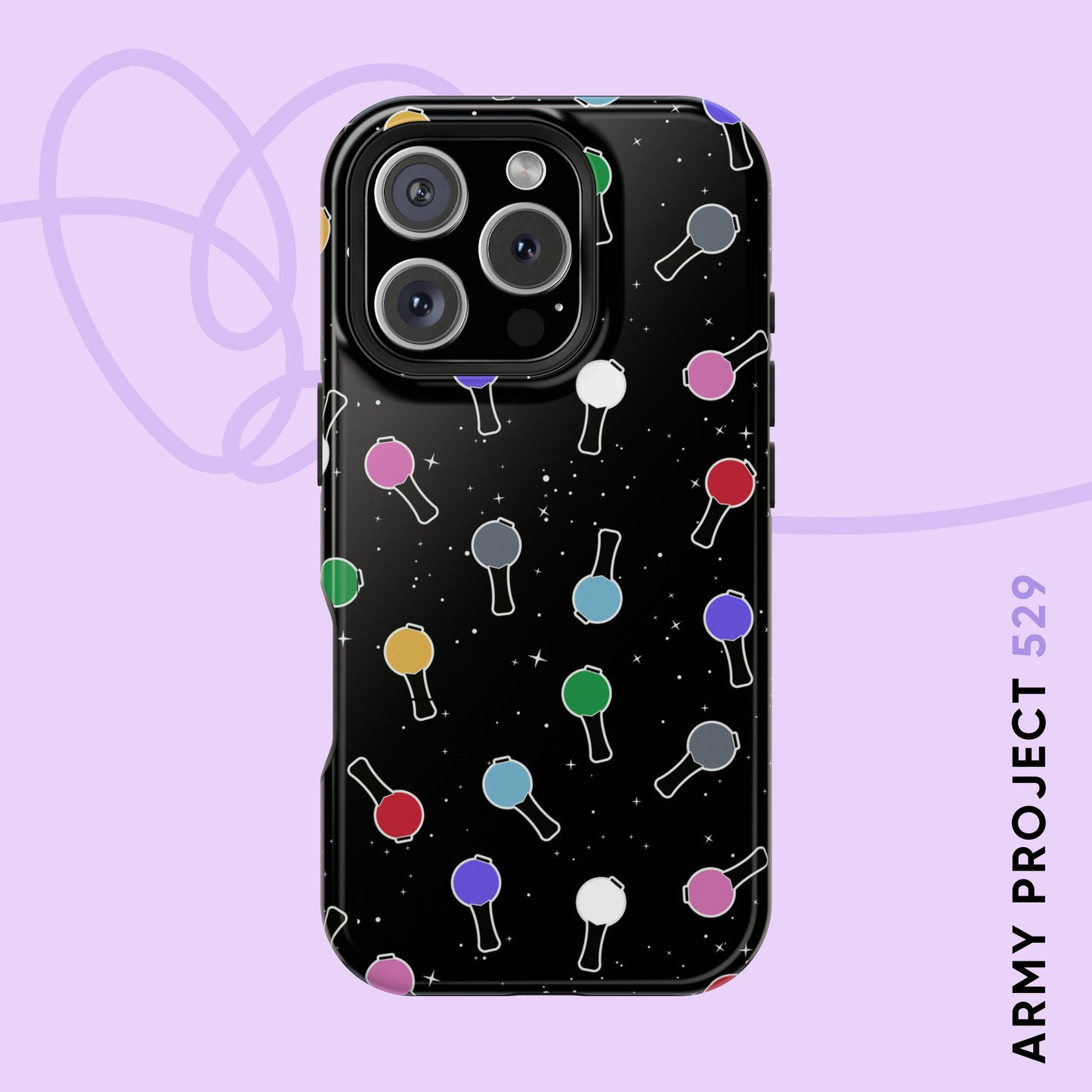 Ma City Map Lightstick Magnetic Tough Phone Case