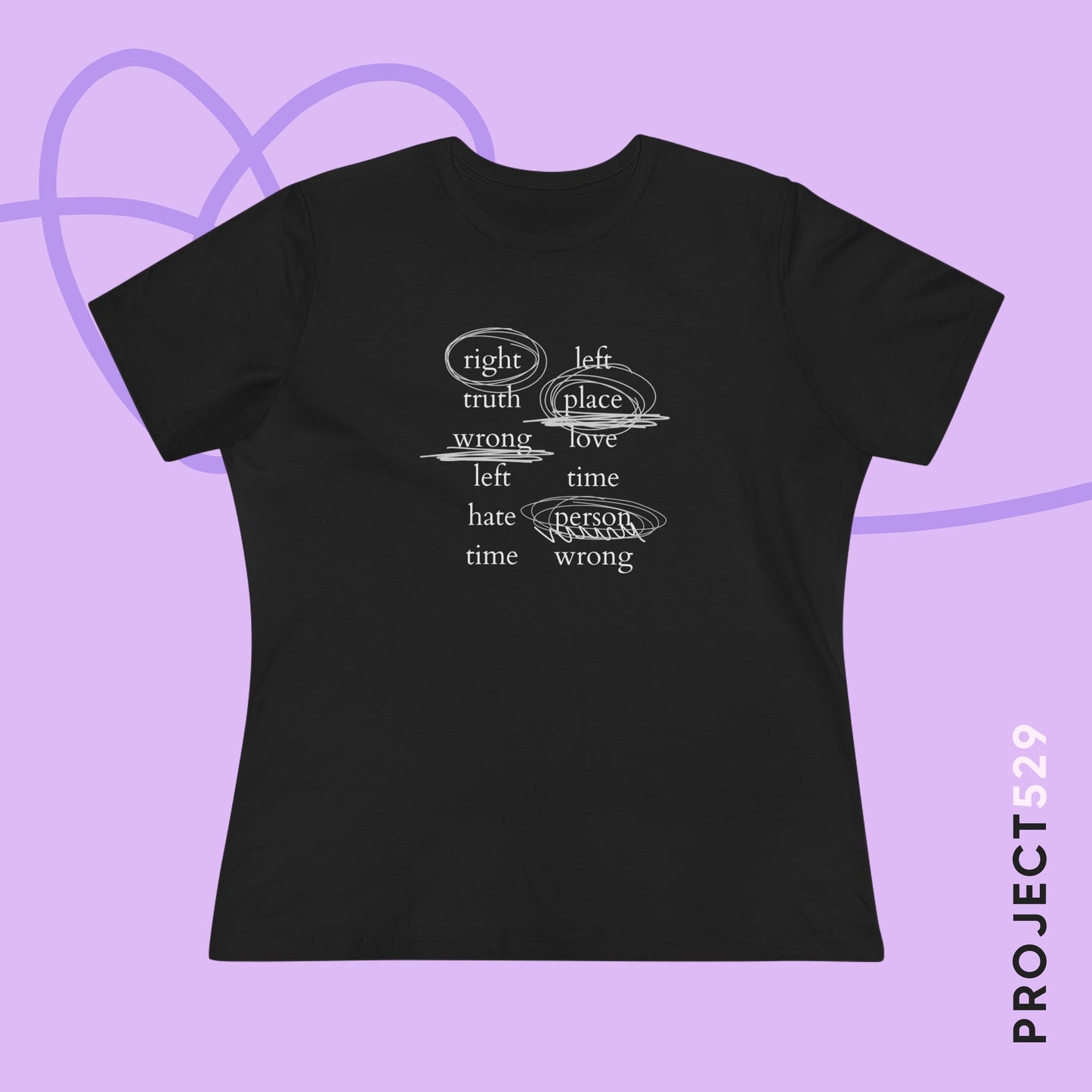 Namjoon Contradictions Women's Relaxed Jersey Short Sleeve Tee