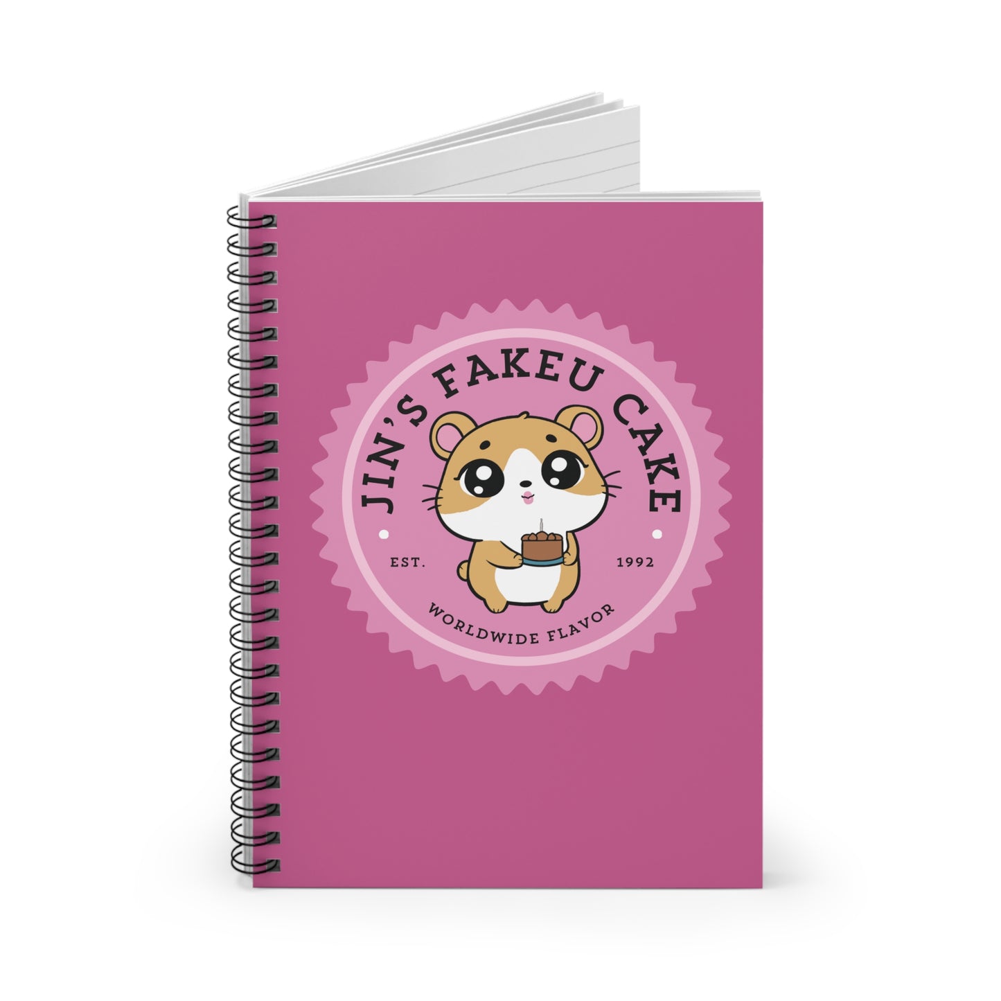 Jin's Fakeu Cake Bakery Series Spiral Notebook