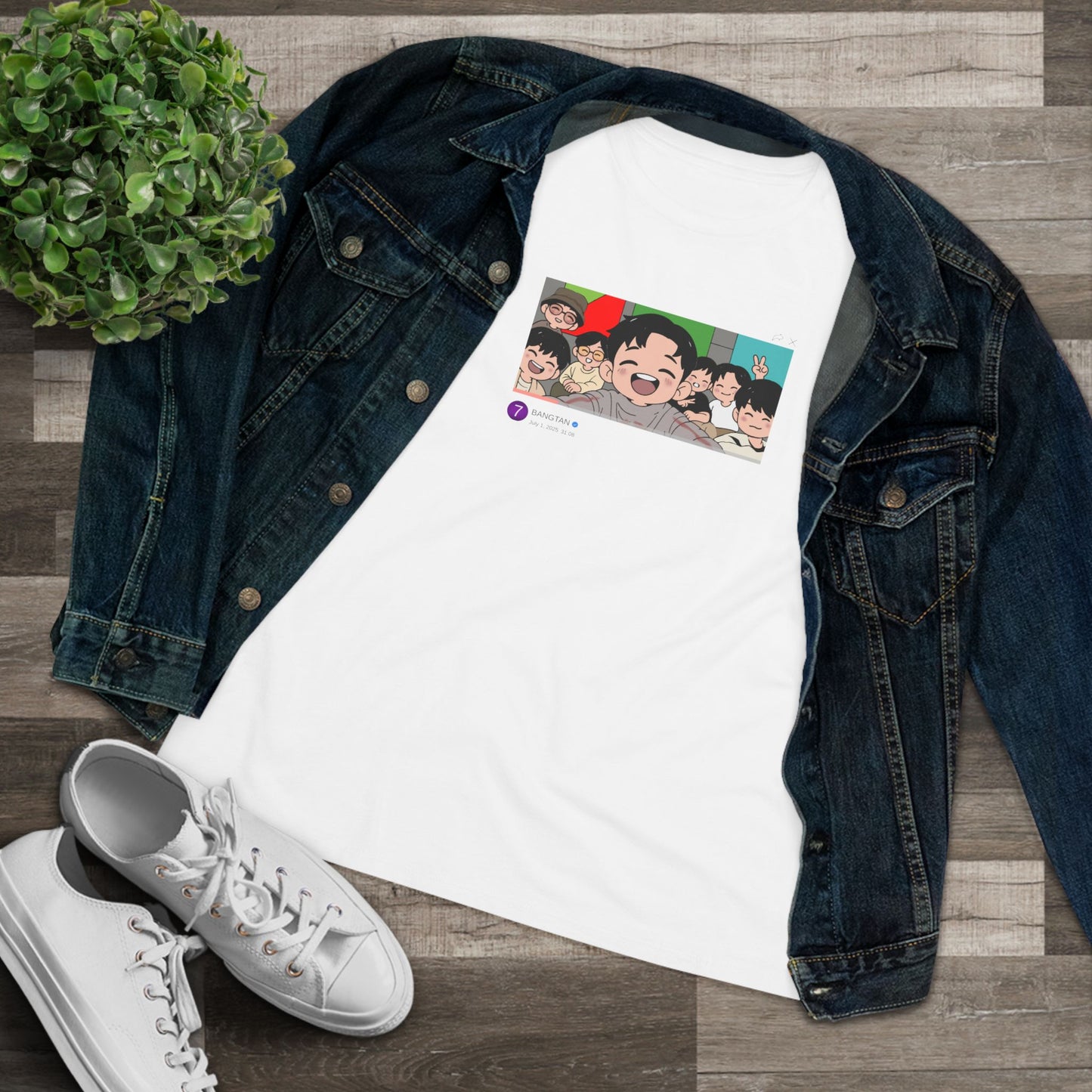 OT7 Live 2025 Women's Relaxed Jersey Short Sleeve Tee