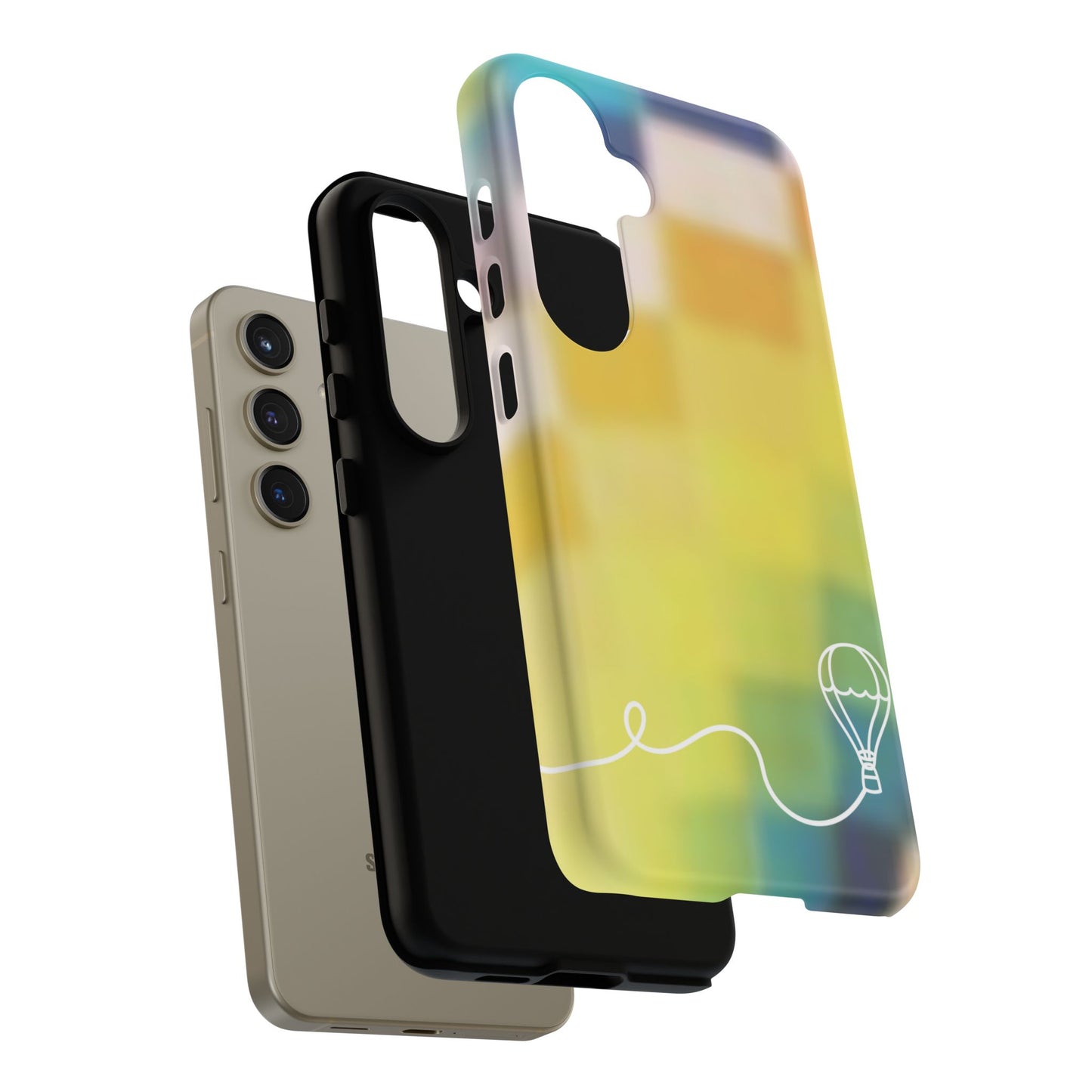 Clear Afternoon Ombre Tough Phone Case