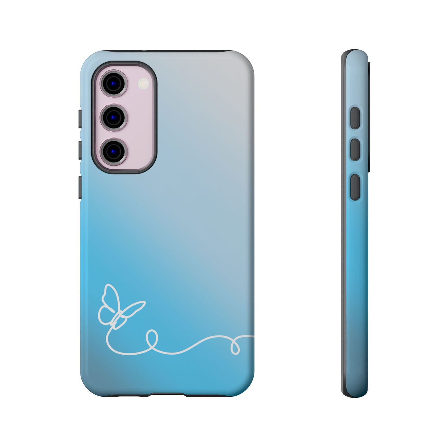 Clear Sunrise Ombre Tough Phone Case