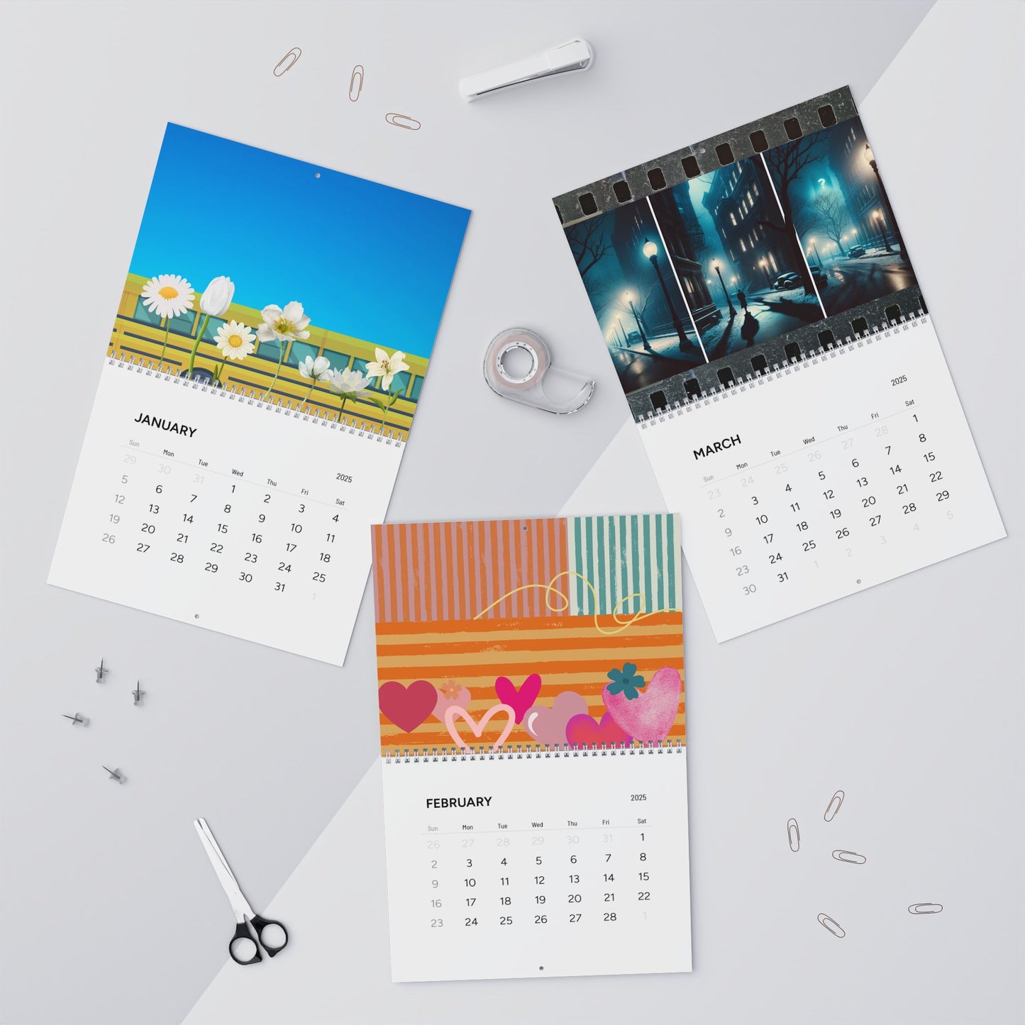 Guess the Song 2025 Wall Calendar