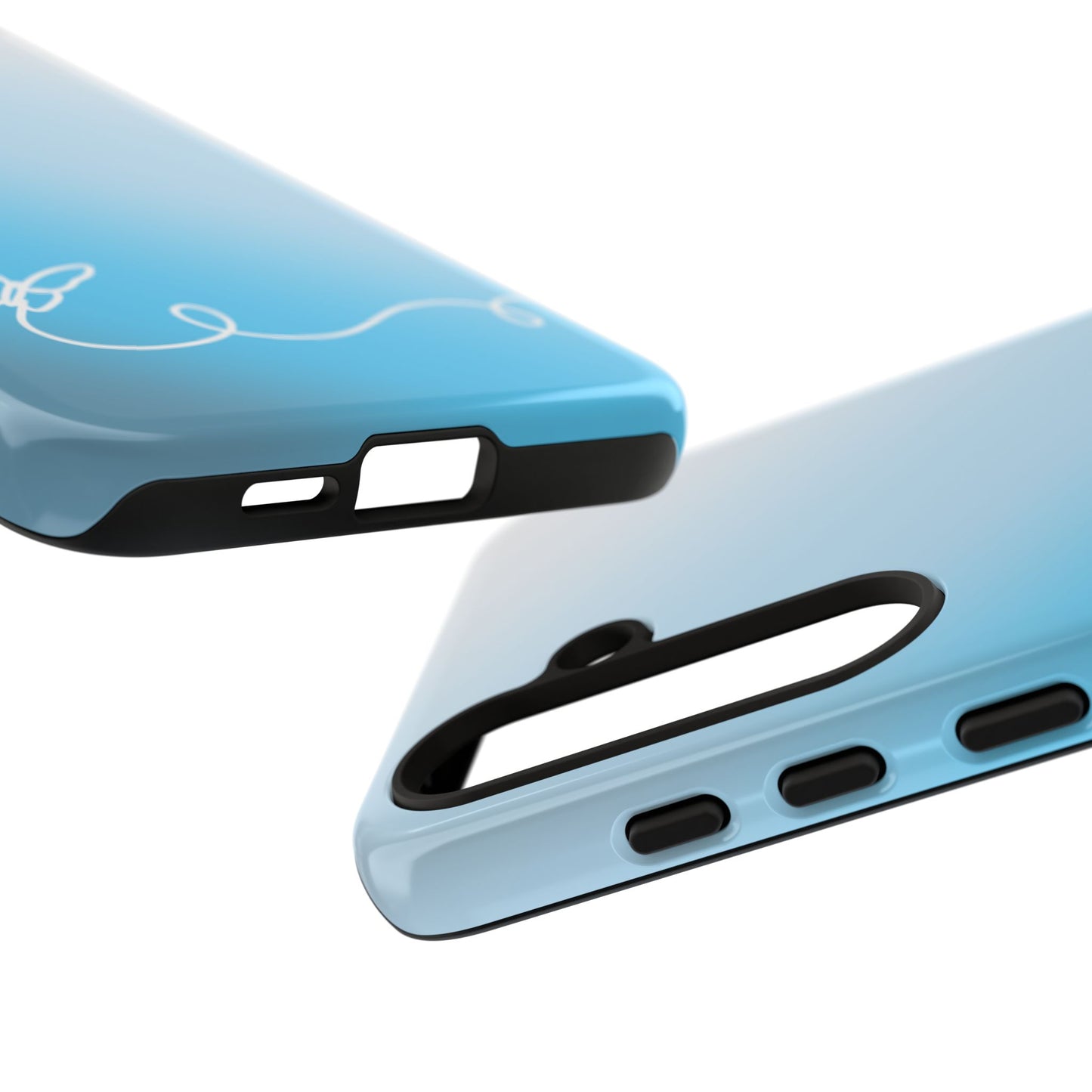 Clear Sunrise Ombre Tough Phone Case