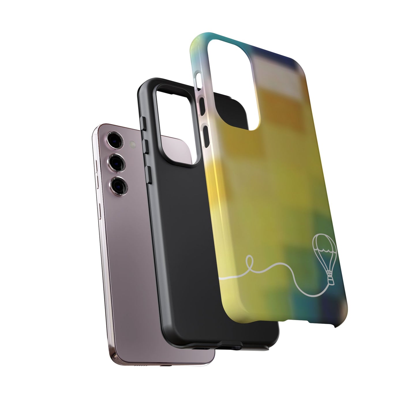 Clear Afternoon Ombre Tough Phone Case