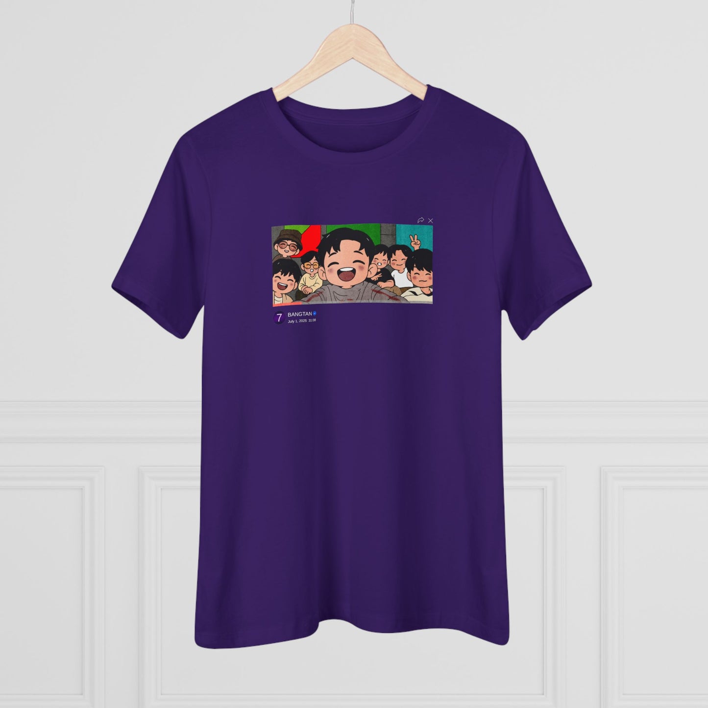 OT7 Live 2025 Women's Relaxed Jersey Short Sleeve Tee
