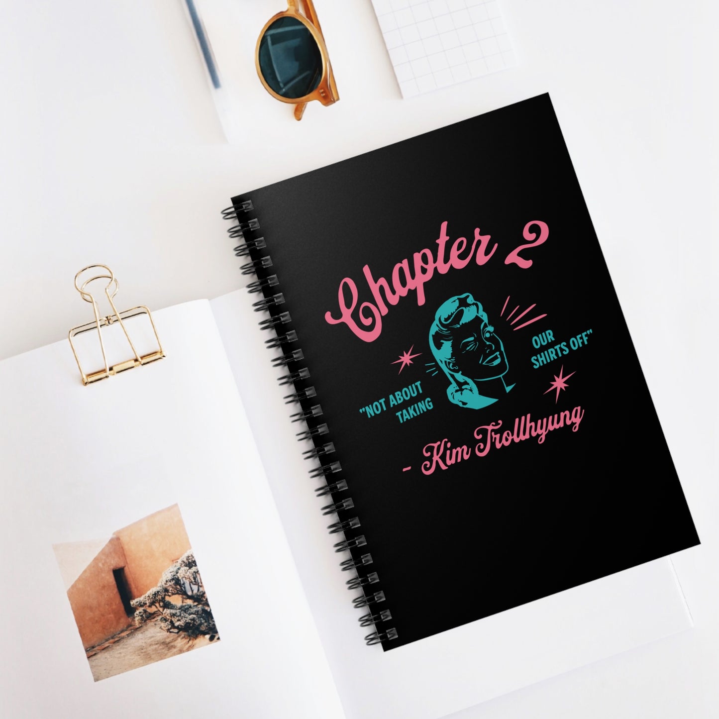 Kim Trollhyung Spiral Notebook