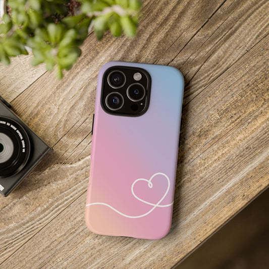 Soft Sunset Ombre Tough Phone Case