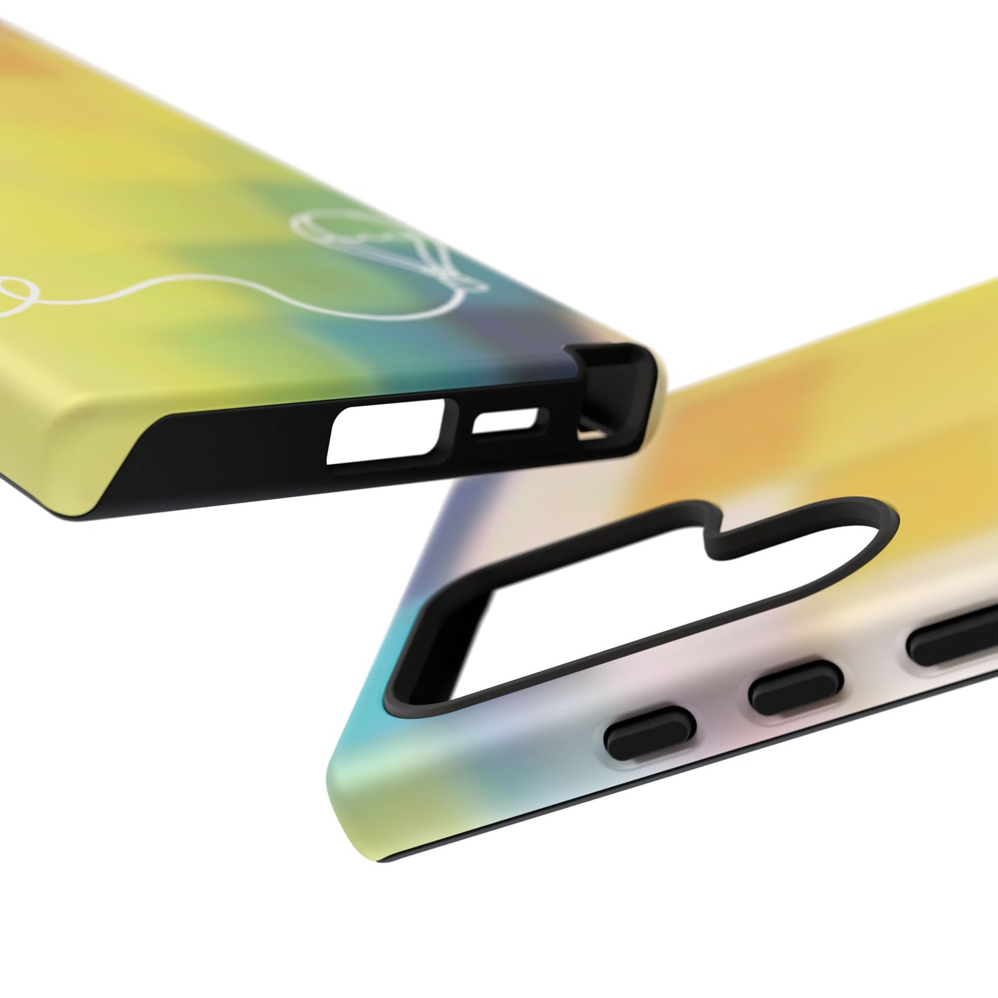 Clear Afternoon Ombre Tough Phone Case