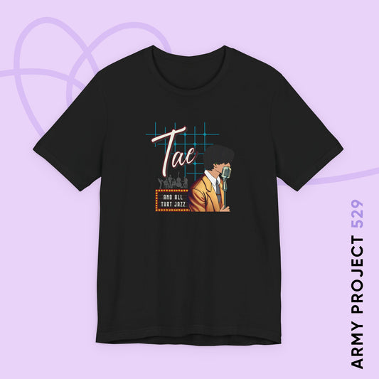 Taehyung 1950s Retro Series Unisex Jersey Short Sleeve Tee