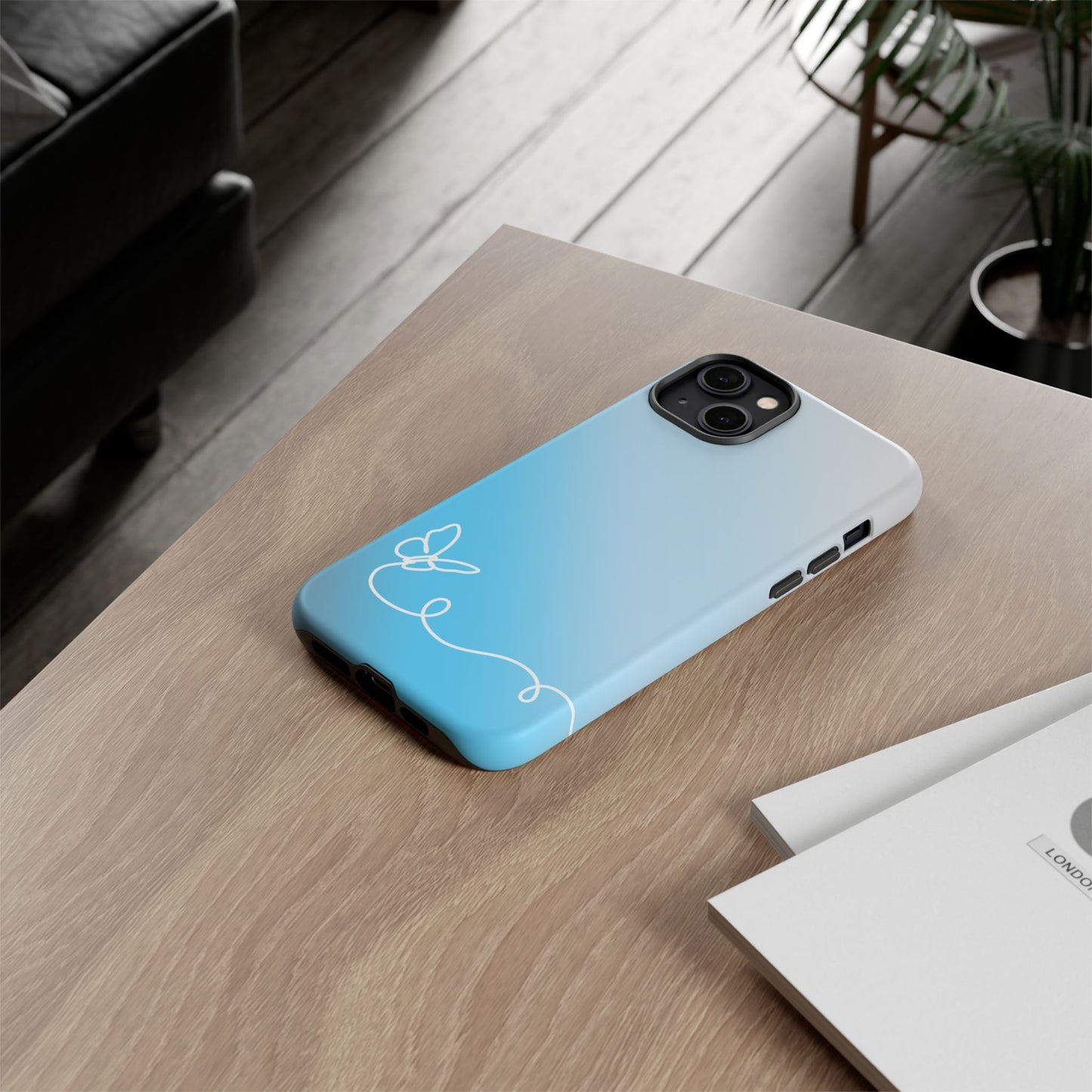 Clear Sunrise Ombre Tough Phone Case