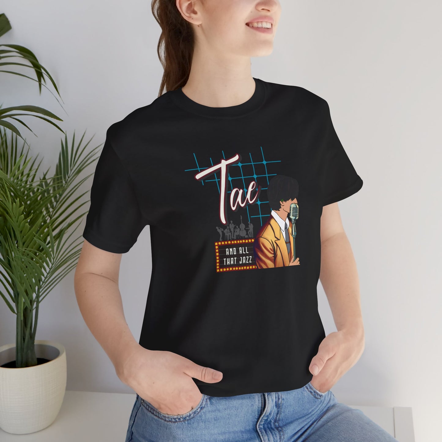 Taehyung 1950s Retro Series Unisex Jersey Short Sleeve Tee