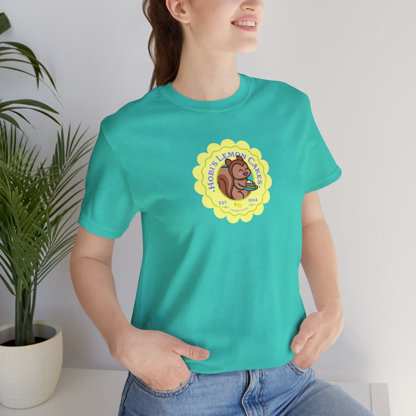 Hobi Lemon Cakes Unisex Jersey Short Sleeve Tee