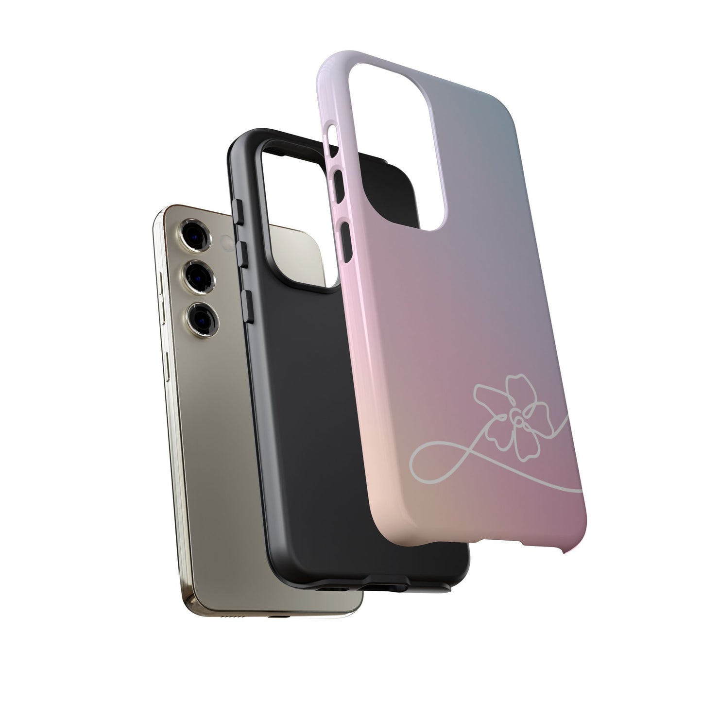 Sparkling Twilight Ombre Tough Phone Case