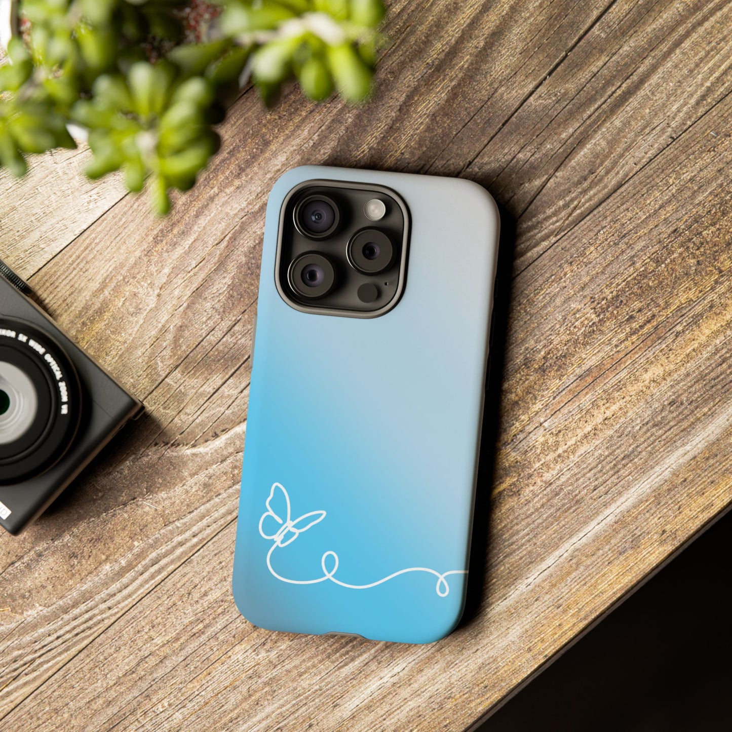 Clear Sunrise Ombre Tough Phone Case