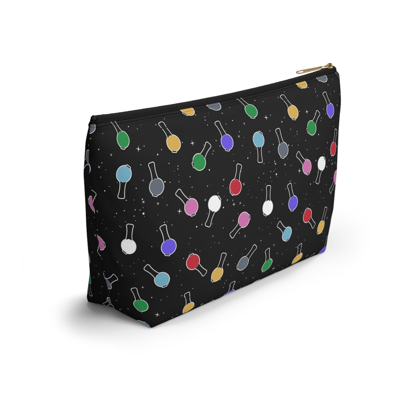 Ma City Map Lightstick Pattern Accessory Pouch w/ T-bottom