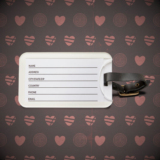 OT7 Luggage Tag - Arirang Love Song Mirror - ARMY Travel Accessories