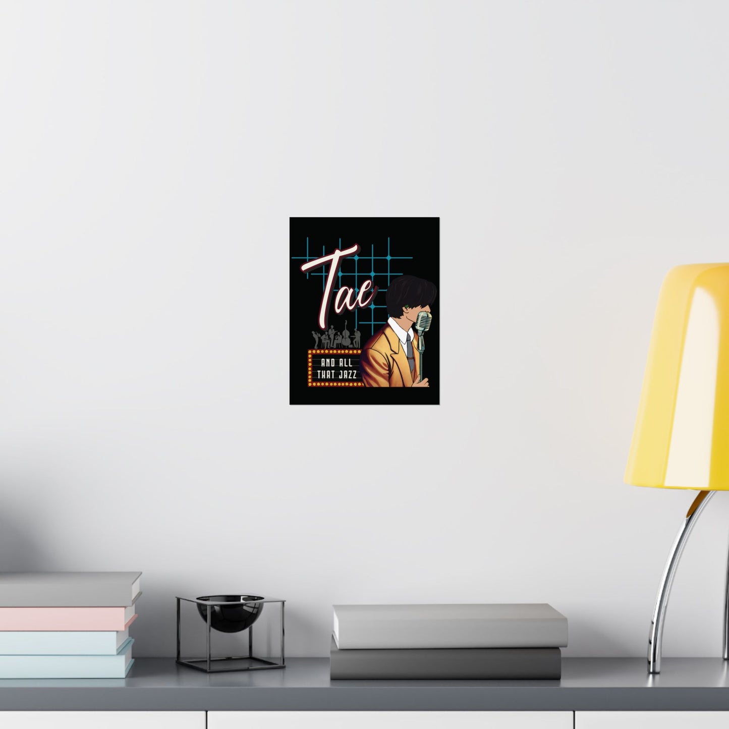 Taehyung 1950s Retro Series Matte Poster
