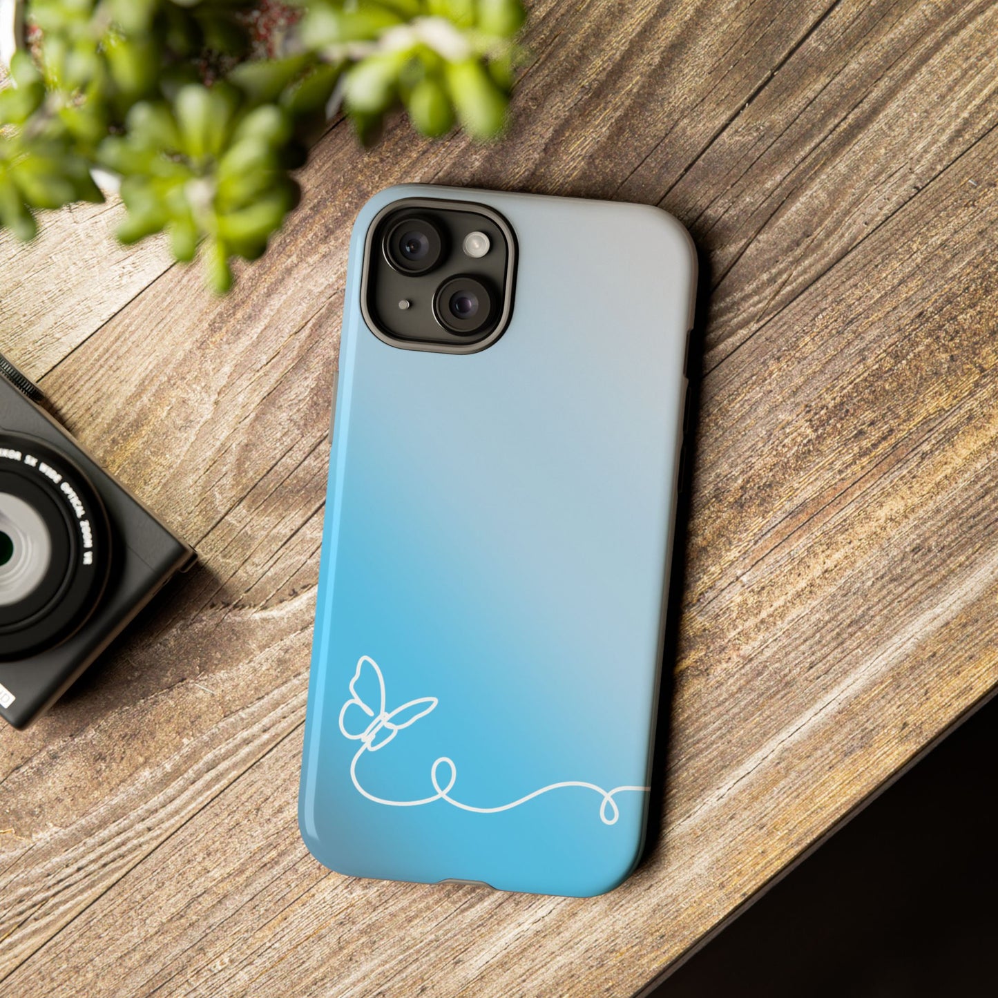 Clear Sunrise Ombre Tough Phone Case